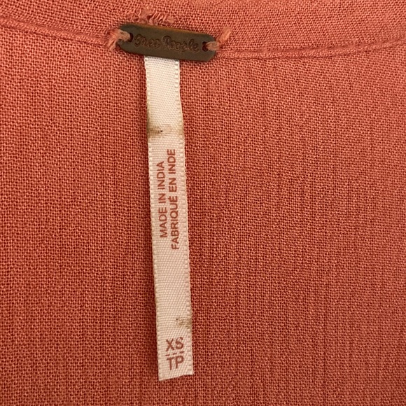 Beautiful Free People XS gauze shirt worn two times. - Picture 3 of 3